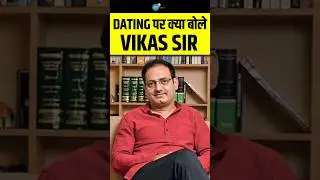 Dating और UPSC पर क्या बोले Vikas Divyakirti Sir | @vikasdivyakirti | Josh Talks Hindi #shorts