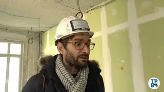 Marseille : en visite sur le chantier des anciennes Galeries Lafayette