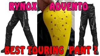 UNBOXING | REVIEW OF RYNOX ADVENTO RIDING PANT | BEST TOURING PANT ?