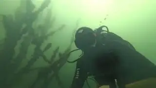 Удивительный подводный мир в Доломитовом карьере в Щёлково Sony action cam fdr-x3000