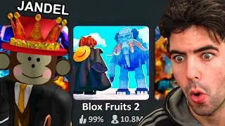 JANDEL ha CREADO un COPIA FAKE de BLOX FRUITS&hellip;