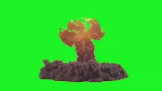 Green screen bomb blast effect || green screen || chroma key