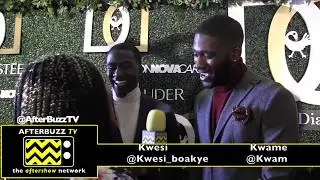 Kwesi Boakye and Kwame Boateng  at the International Women Of Power Event