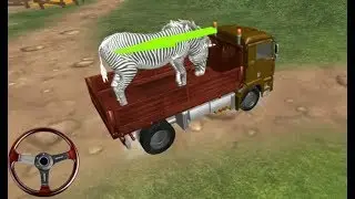 Wild Animals Transporter Truck - Gameplay Android