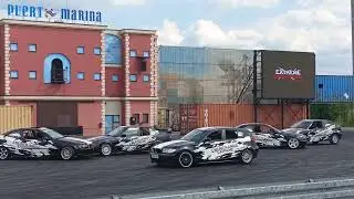 Extreme show drift pokaz Energylandia 2023 cz.1