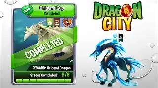 Hunger Dragon battle for Origami Cup COMPLETE Gameplay | Dragon City