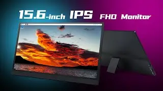 Waveshare 15.6inch Monitor, IPS Screen, 1920&times;1080 Full HD, 100%SRGB High Color Gamut, Support HDR