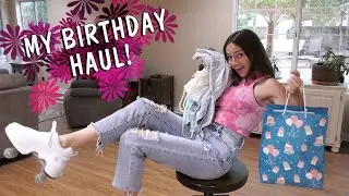 MY 16TH BIRTHDAY GIFT HAUL! | Kayla Davis