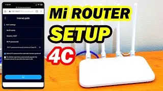How To Setup Mi Router 4A Using Mobile | Mi  Router Setup | Mi Router Configuration|Mi Router 4C