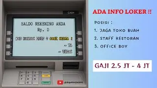Kerja Santai Gaji Enak! Info Loker Terbaru Salad Buah, Resto & OB 2025 Siap Terima Kamu!