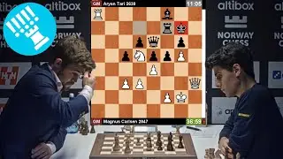 Carlsen's Brilliant Sacrifice ♜ Magnus Carlsen vs Aryan Tari | Norway Chess