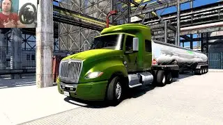 Первый день лета - American truck simulator - 030 - на руле MOZA R5