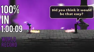 Swordigo Speedrun - 100% CD - 1:00:08 [WR]