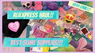 HUGE ALIEXPRESS HAUL!! CRAFT & SLIME SUPPLY HAUL!!! 2020