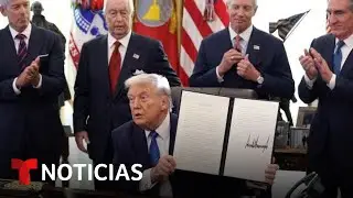 EN VIVO: Trump firma orden ejecutiva para organizar carrera de IndyCar en Washington