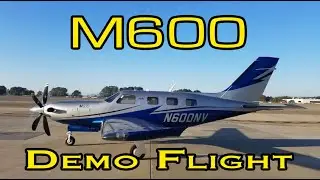Демонстрационный полет Piper M600 | Garmin G3000 | PA46