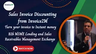 Sales Invoice Discounting Explained | Fast Cash Flow for MSMEs | Invoice2M