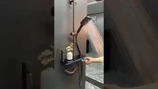 Душевая система Shower Gun Ash с подсветкой и индикатором температуры