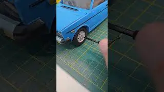 Fiat 131 Mirafori #custom #miniscale #hotwheels #scalemodel #automobile #scale #diy #car #diecast
