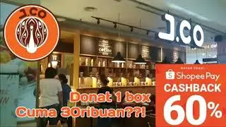 CARA MUDAH BAYAR PAKE SHOPEEPAY DI JCO DONAT DAPET CASHBACK 60% [TUTORIAL]