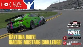 Ford Mustang Challenge at Daytona on iRacing! Vertical