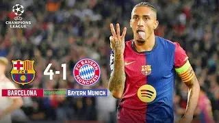 Barcelona 4-1 Bayern Munich - Narraci&oacute;n en Espa&ntilde;ol | Champions League 2024 | HD