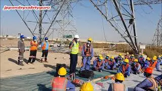 WTTR - Working on Transmission Tower & Rescue Training in Hindi - Part - 1  #jppandeysafetyguru