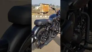 Royal Enfield Classic 350 Silencer (Exhaust) Modification #shorts #royalenfield #classic350 #bullet