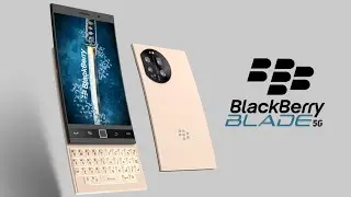 BlackBerry Blade 5G (2021) New QWERTY keyboard slider phone!