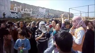 Women's Day Protest at #Qalandia Mar 8, 2012