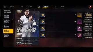 400k live watching rewards. free fire.