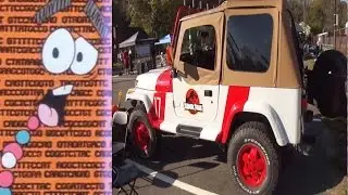 1992 Jurassic Park Jeep Wrangler Sahara YJ Walk Around