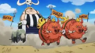 Queen Sama Dance One Piece - Episode 930 [English Sub] Luffy escape