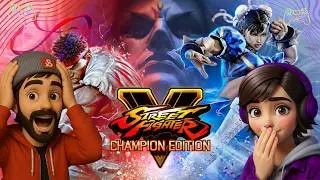 ¡Ryu vs Chun-Li! 🥋 El duelo más PAREJO de Street Fighter V 🔥
