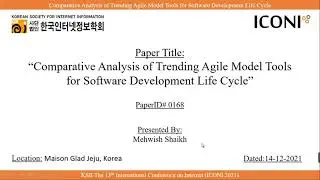 Comparative Analysis of Trending Agile Model Tools for Software Development Life Cycle