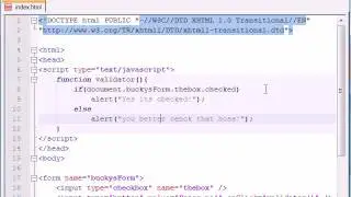 Beginner JavaScript Tutorial – 40 – Simple Form Validation
