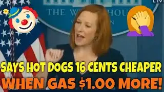 BOOM! Jen Psaki OWNED about White House Focus on July 4th Cookout 16 cents Cheaper than Last Year!