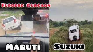 Driving Thar in Flooded City // Gurgaon after Rain / SUV Benefit // Off Road in Monsoon #thar #gypsy