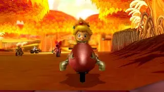 Mario Kart Wii - 150cc Star Cup (Baby Peach Gameplay)