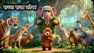 जब जंगल में हुआ चुनाव | सच्चा राजा कौन? | 3D Emotional Cartoon Story