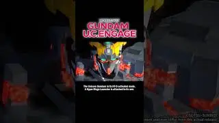 Unicorn Gundam (Hyper Mega Launcher)|MOBILE SUIT GUNDAM U.C. ENGAGE #shorts #gundam #game