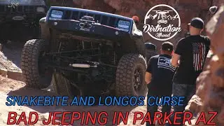 Bad Jeeping in Arizona! Snakebite and Longo's Curse!