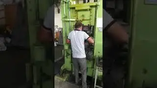 Forward Make Friction Screw Press(400 Ton Down Stroke)Brass Forging Process Jamnagar Gujarat