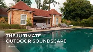 Luxury Outdoor Audio Installation | James Loudspeaker by Switched On
