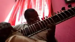chennai Hindustani Music school,sitar Raag Abhogi aalap by Nanganallur jagath Eesan,chennai,