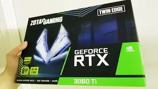Unboxing ZOTAC GAMING GeForce RTX 3060 Ti Twin Edge