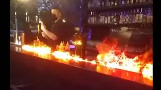 Open haard voor bar, restaurant, hotel, bedrijfspanden en openbare ruimtes | waterdamp haarden AFIRE