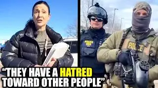 Attorney Shows NO Restraint to ICE Agents During Scathing Takedown
