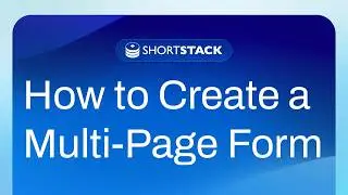 User Flow | Create a Multi-Page Form