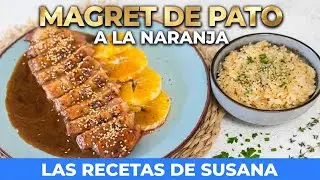 MAGRET DE PATO A LA NARANJA 🍊!@lasrecetasdesusana 